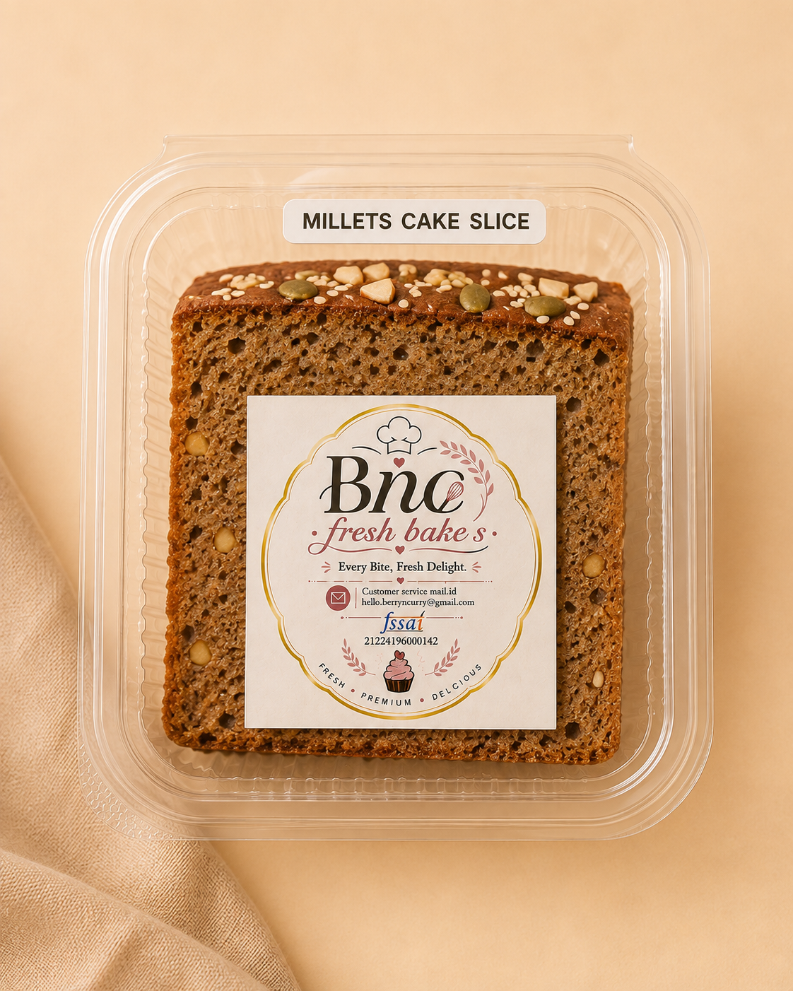 Millets Cake Slice